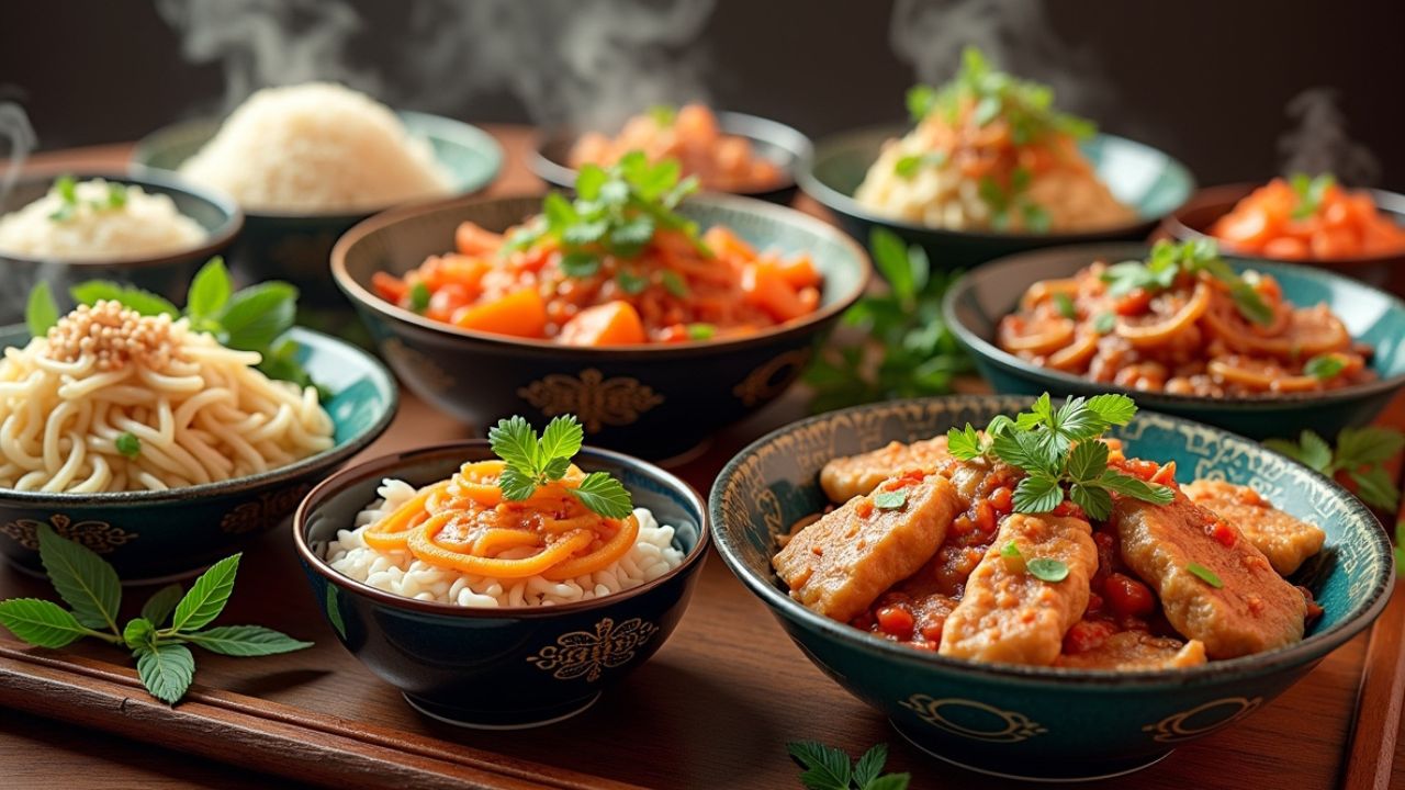 Asian Wok Menu Fast Fresh Flavor