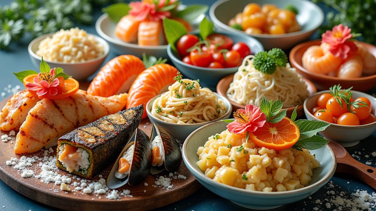 Seafood Delight Stir-Fry with Vegetables