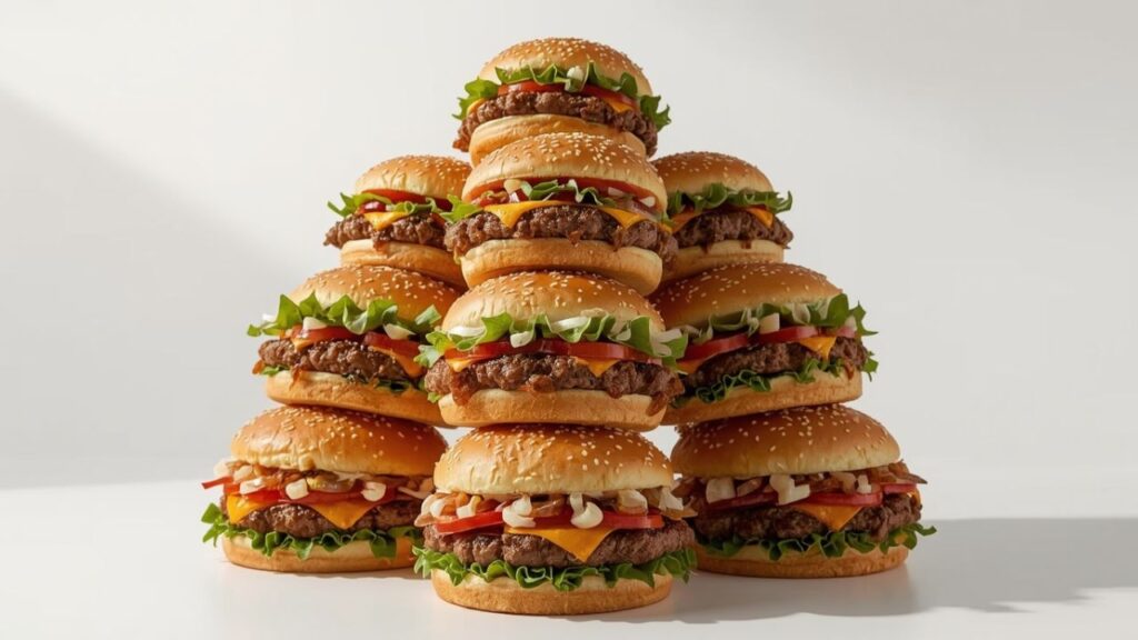 Stacks burgers It Right
