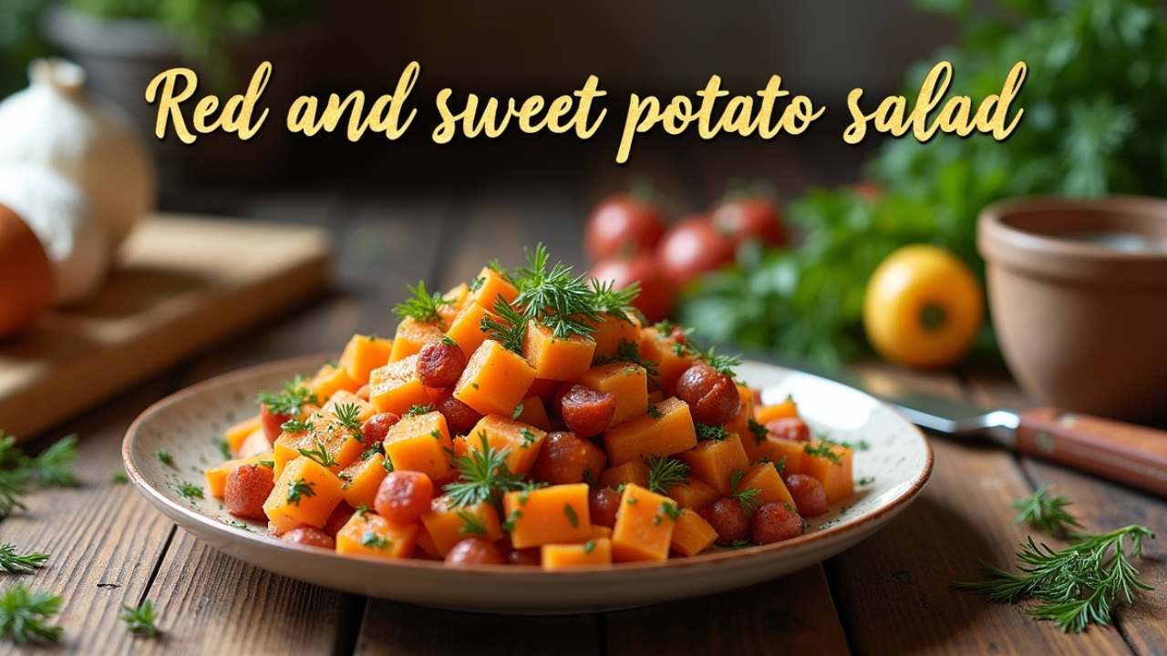 Red Potato and Sweet Potato Salad Recipe